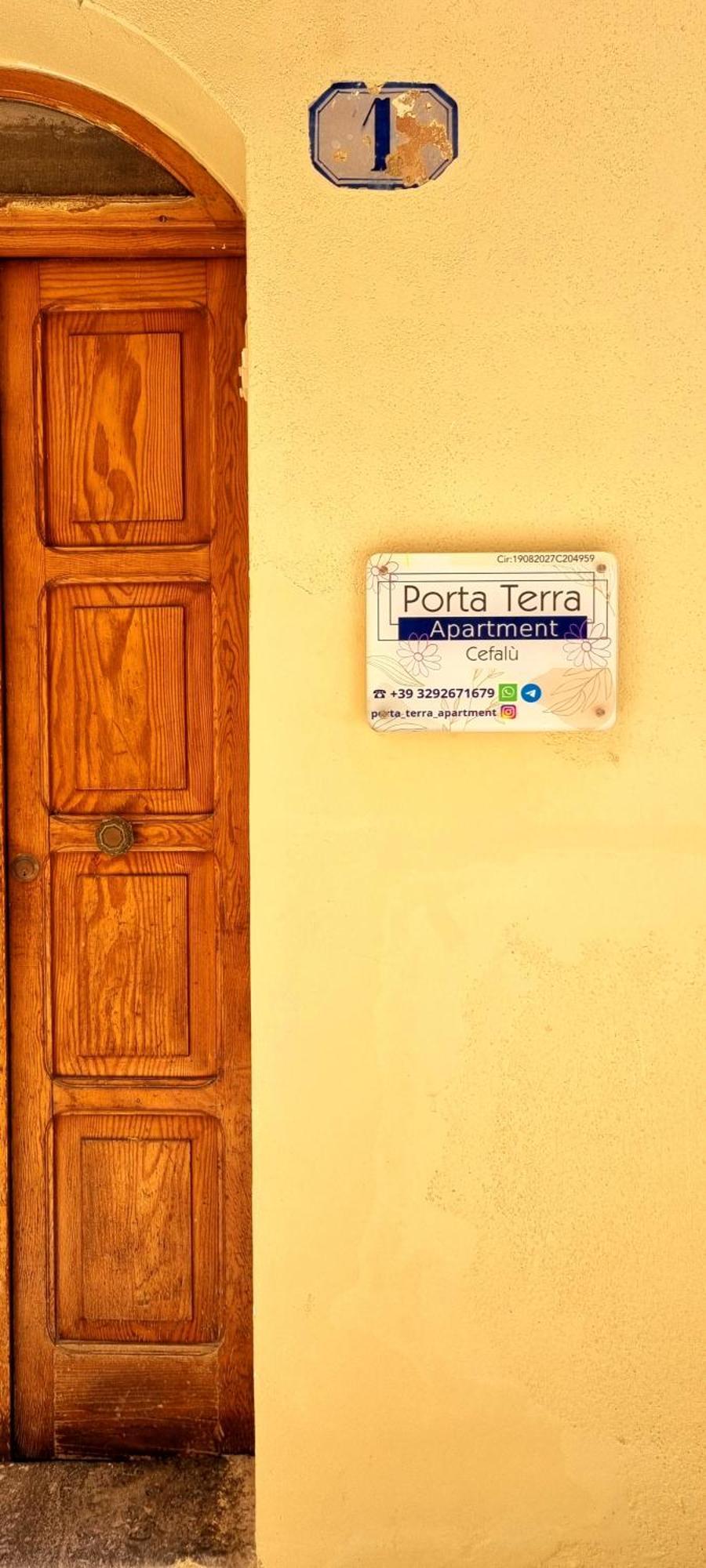 Porta Terra Apartment Cefalù Eksteriør billede